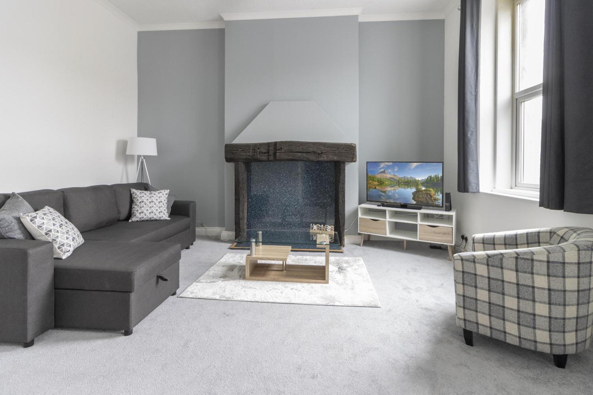 Alexandra - Large 3 Bed Perfect For Contractors, Free Parking, Fast Wifi And Great Value! Apartment Plymouth Ngoại thất bức ảnh